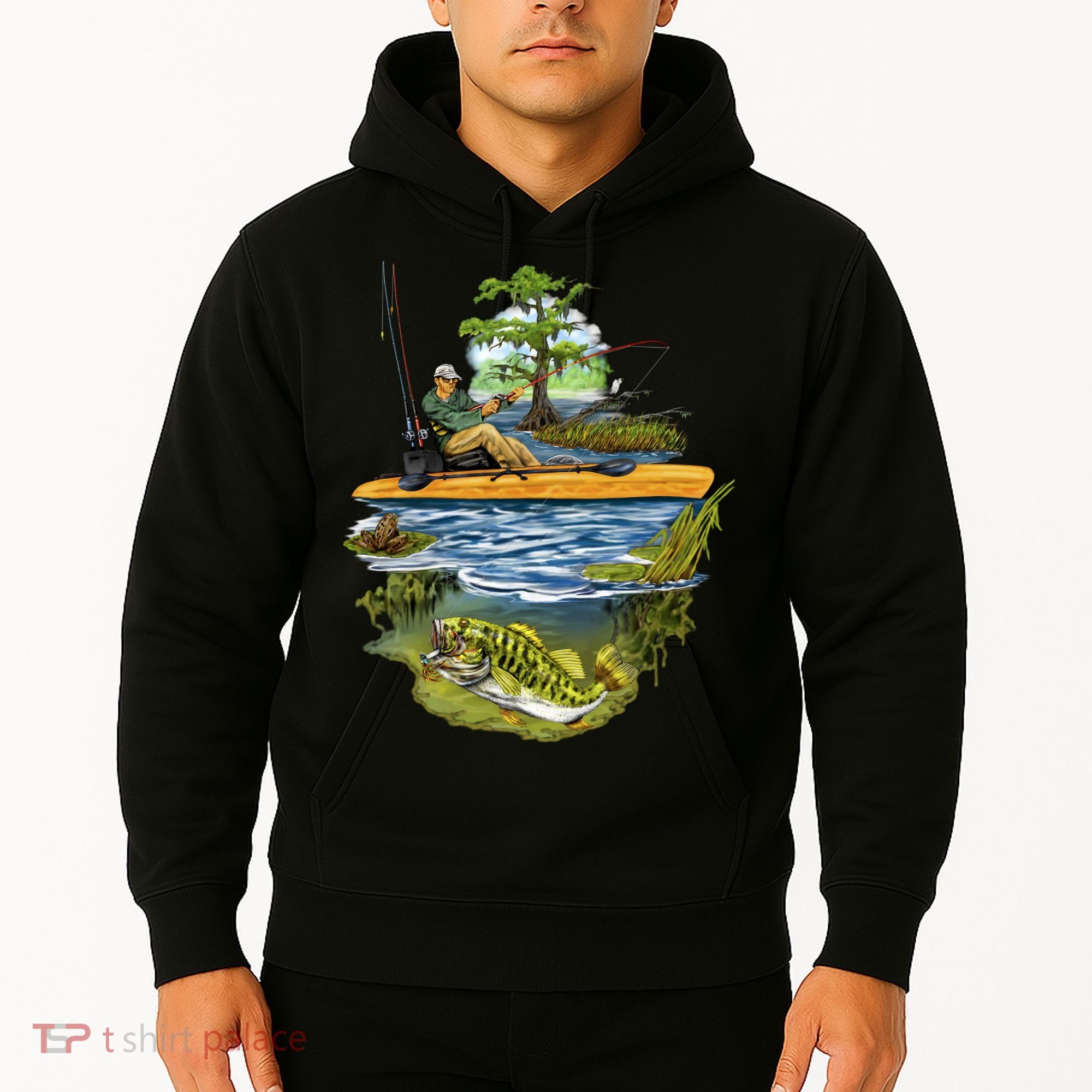 Kayak Fishing Hoodie