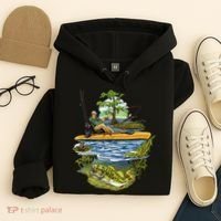 Kayak Fishing Hoodie thumb 4