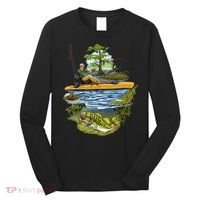 Kayak Fishing Long Sleeve Shirt thumb 0