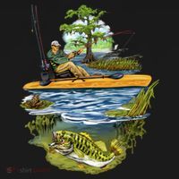 Kayak Fishing Sweatshirt thumb 3