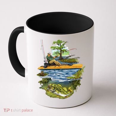 Kayak Fishing Coffee Mug