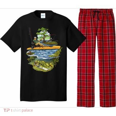 Kayak Fishing Pajama Set
