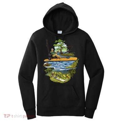 Kayak Fishing Women's Hoodie