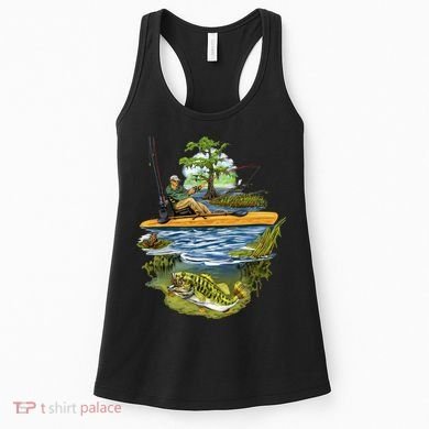 Kayak Fishing Women's Tank Top