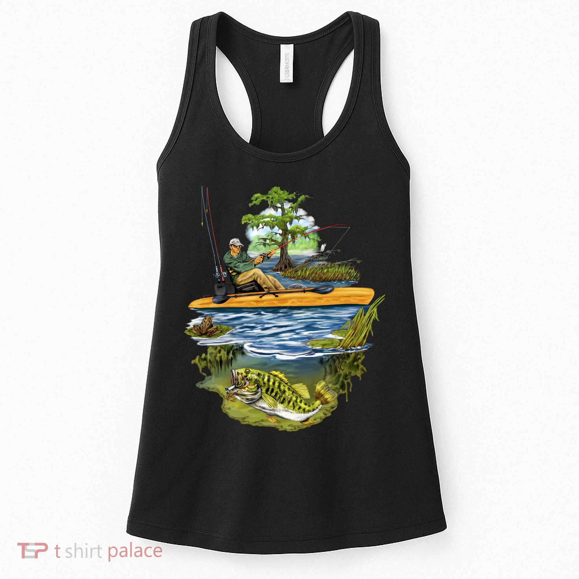Kayak Fishing Women's Tank Top