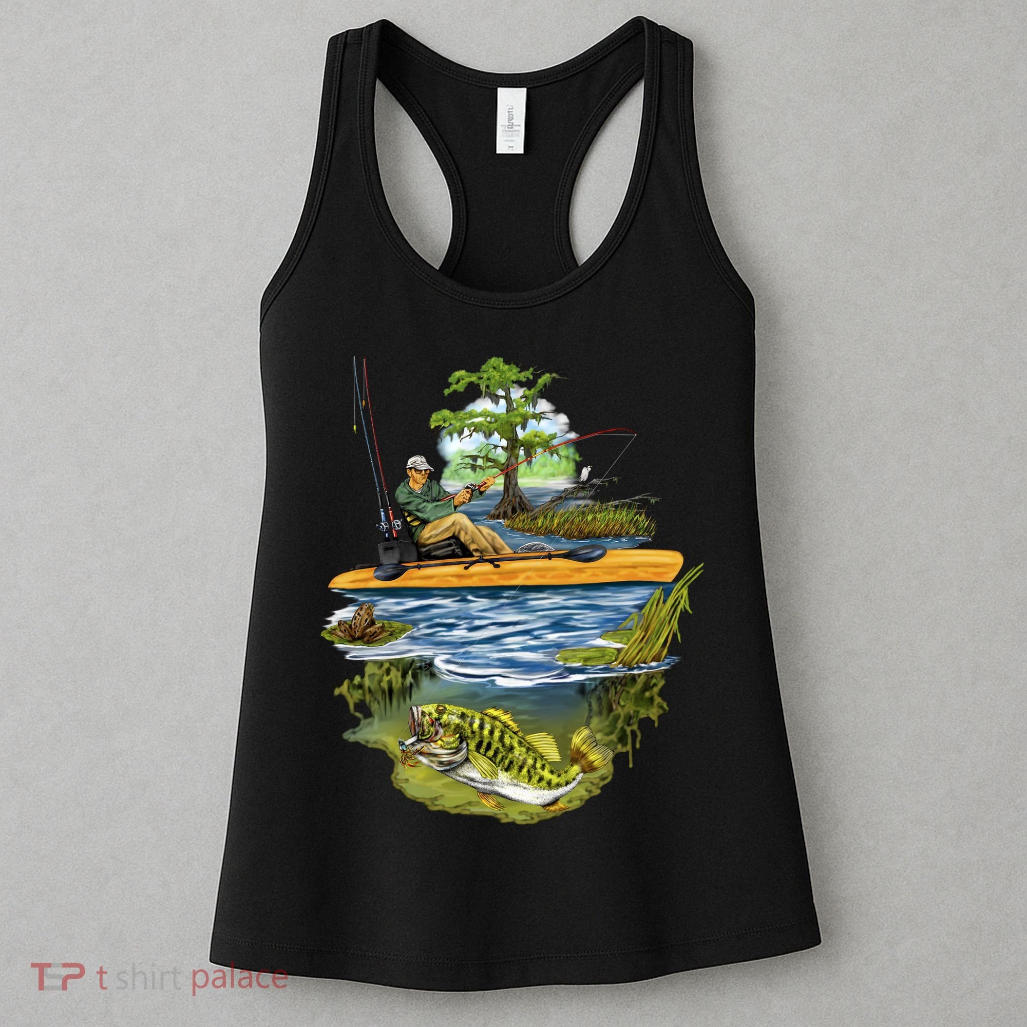 Kayak Fishing Women's Tank Top