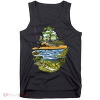 Kayak Fishing Tank Top thumb 0