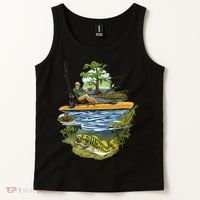 Kayak Fishing Tank Top thumb 2