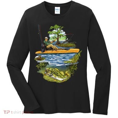 Kayak Fishing Women's Long Sleeve Shirt