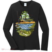 Kayak Fishing Women's Long Sleeve Shirt thumb 0