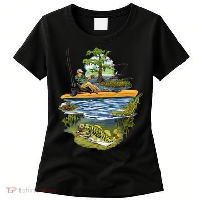 Kayak Fishing Women's T-Shirt