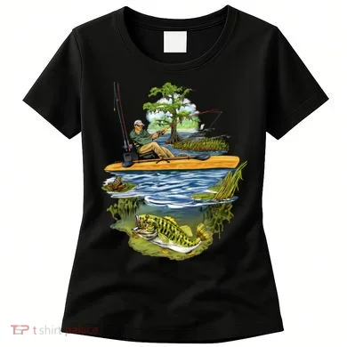Kayak Fishing Women's T-Shirt
