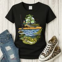 Kayak Fishing Women's T-Shirt thumb 3