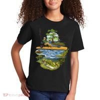 Kayak Fishing Kids T-Shirt thumb 2