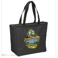 Kayak Fishing Tote Bag thumb 2
