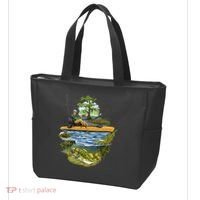 Kayak Fishing Tote Bag thumb 3