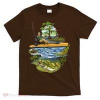 Kayak Fishing T-Shirt thumb 0