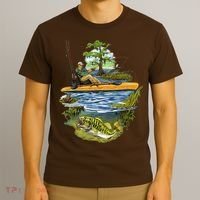 Kayak Fishing T-Shirt thumb 3