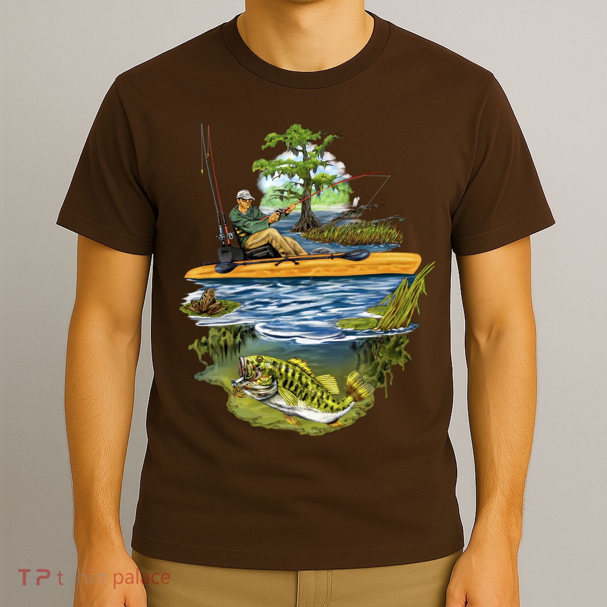 Kayak Fishing T-Shirt
