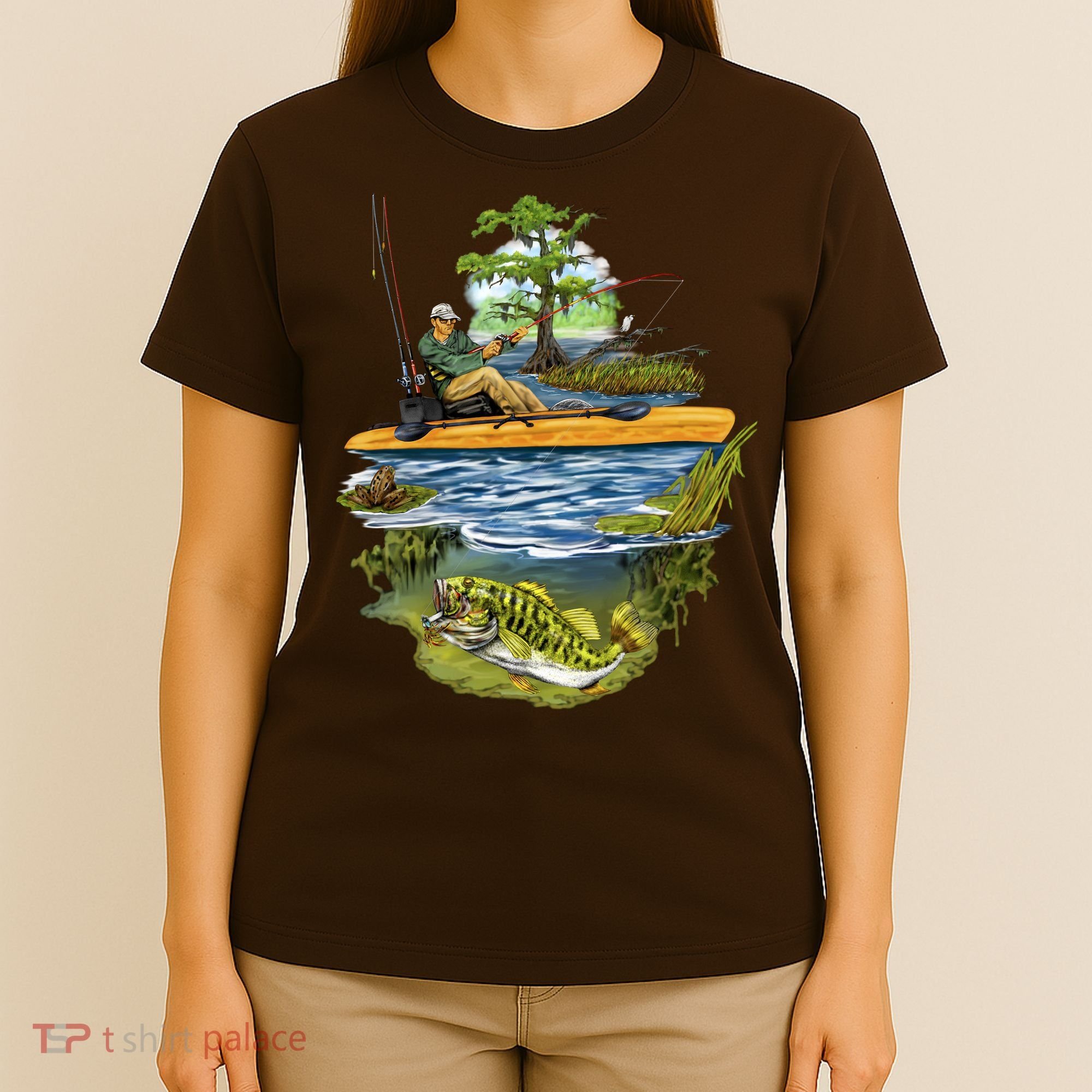 Kayak Fishing T-Shirt