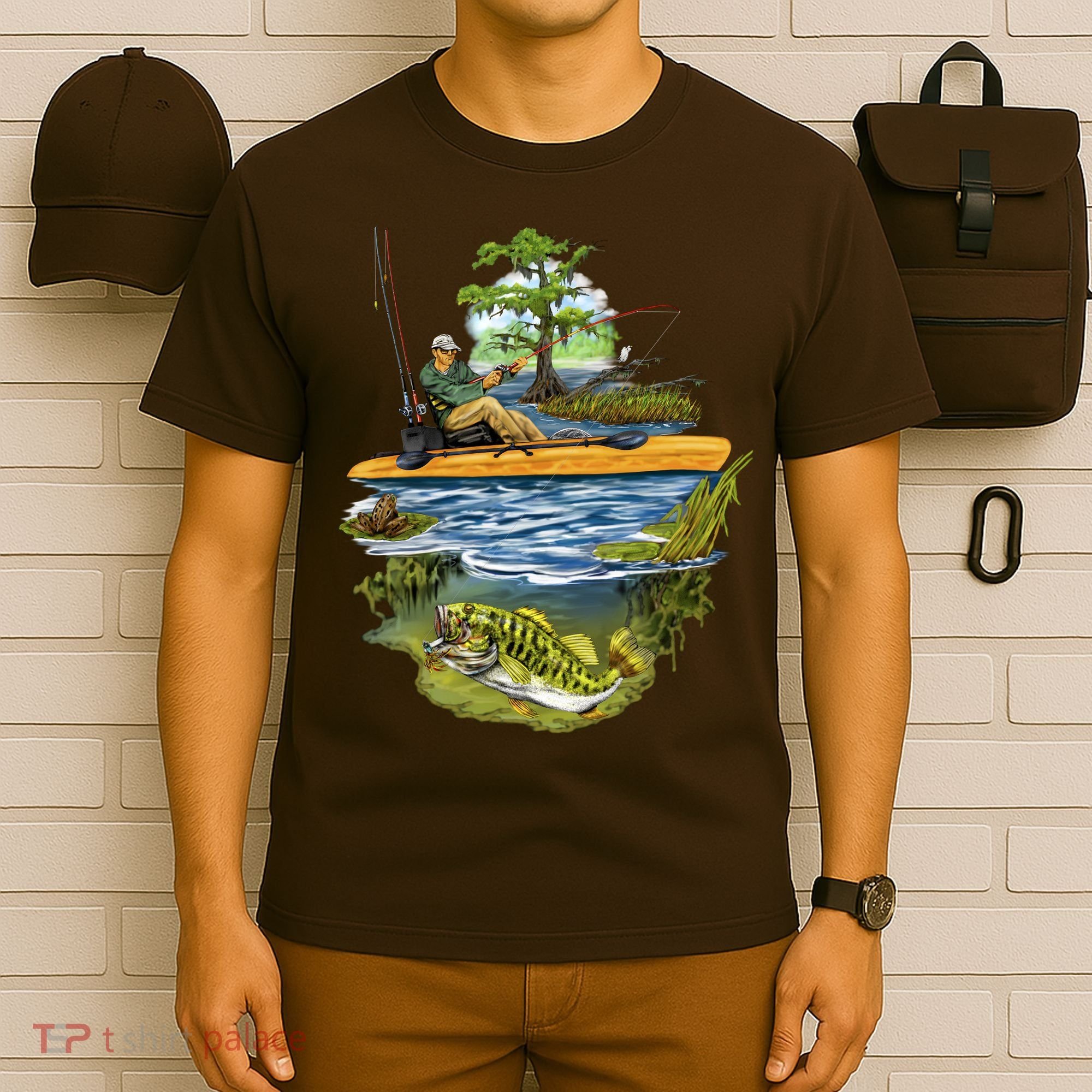 Kayak Fishing T-Shirt