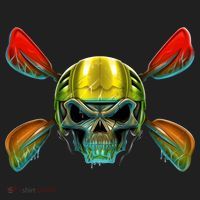 Kayak Skull Women's Sweatshirt thumb 2