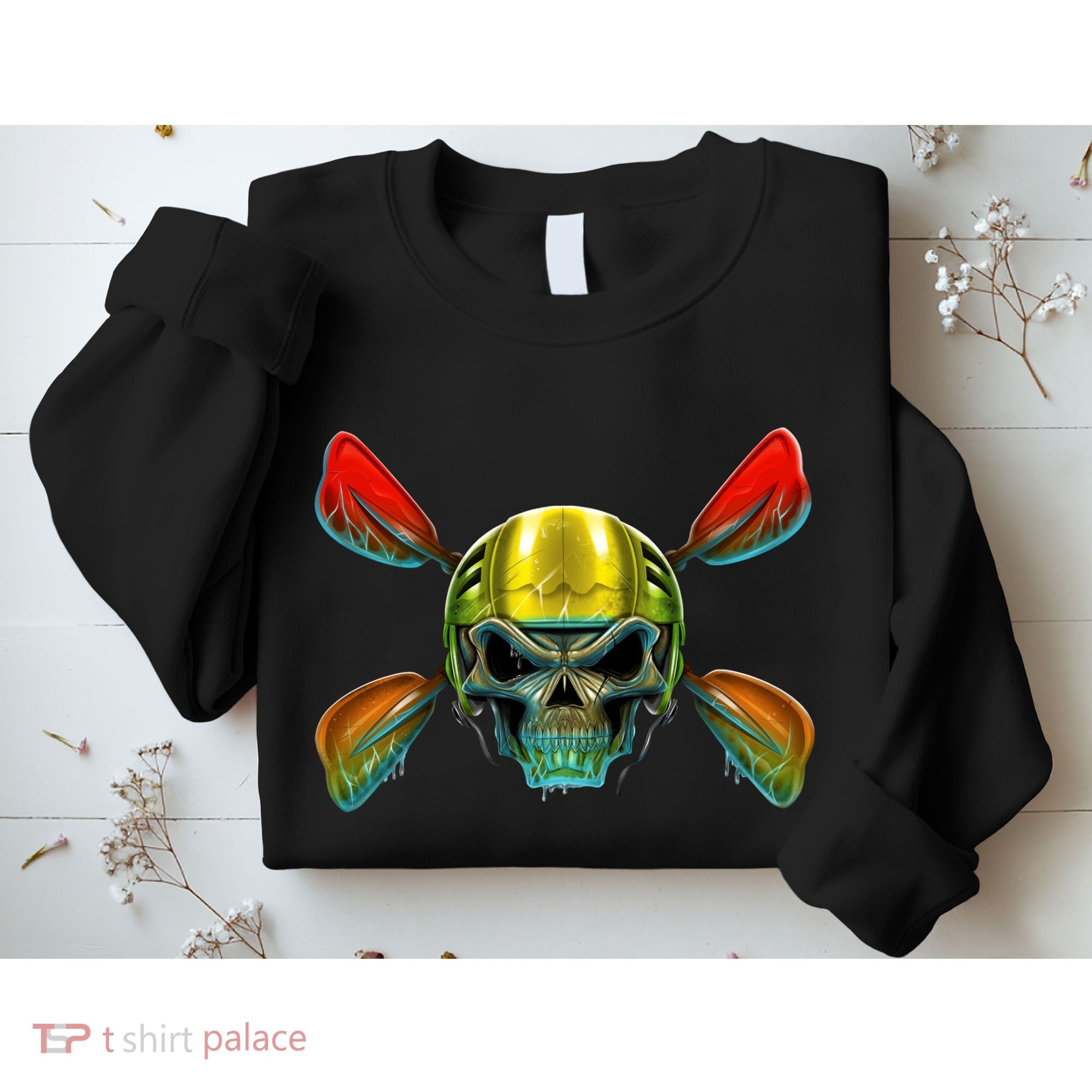Kayak Skull Sweatshirt