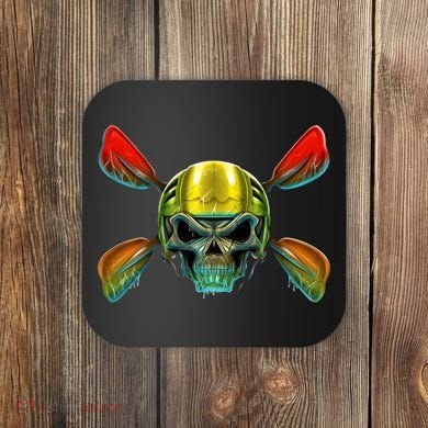 Kayak Skull Coaster