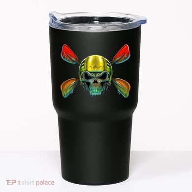 Kayak Skull Tumbler