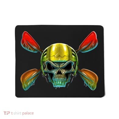 Kayak Skull Mousepad