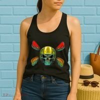 Kayak Skull Women's Tank Top thumb 2