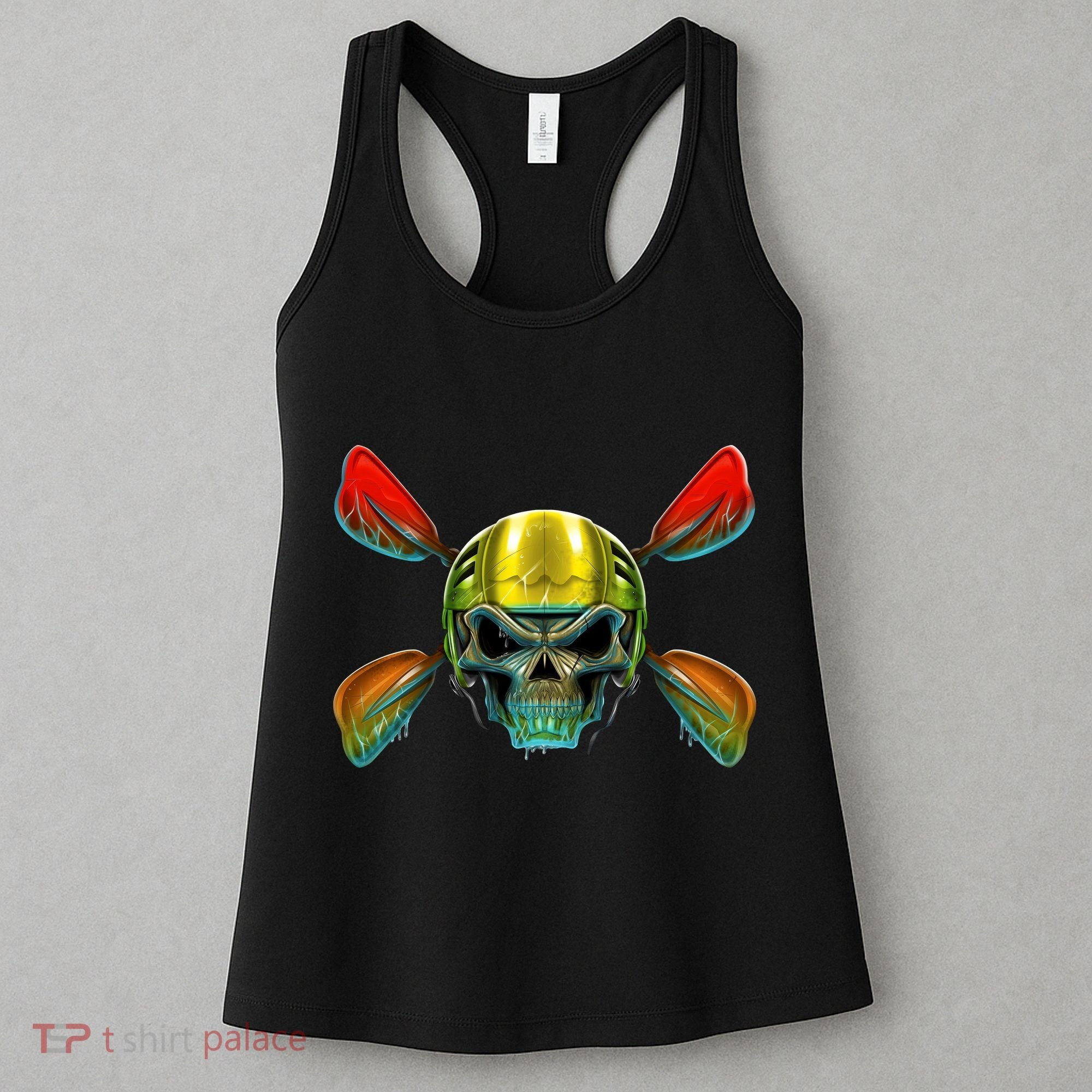Kayak Skull Women's Tank Top