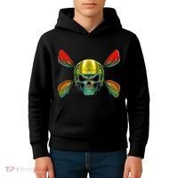Kayak Skull Kids Hoodie thumb 4