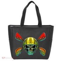 Kayak Skull Tote Bag thumb 0