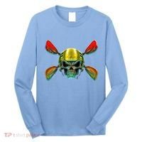 Kayak Skull Long Sleeve Shirt thumb 0