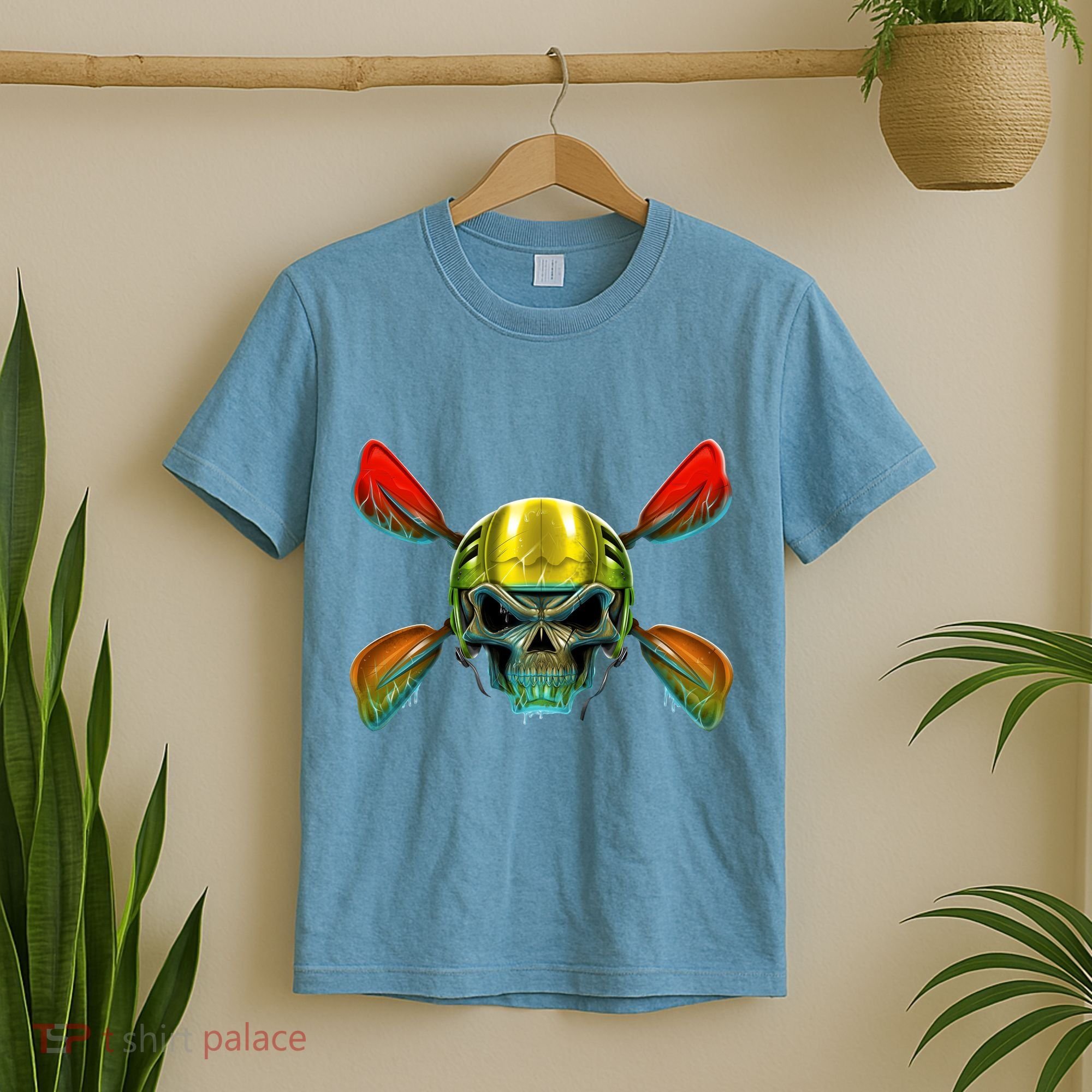Kayak Skull T-Shirt