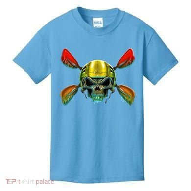 Kayak Skull Kids T-Shirt