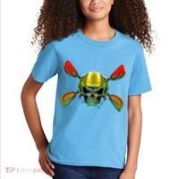 Kayak Skull Kids T-Shirt thumb 2