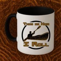 Kayak This Is How I Roll  Coffee Mug thumb 2