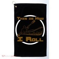 Kayak This Is How I Roll  Golf Towel thumb 0