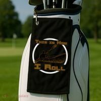 Kayak This Is How I Roll  Golf Towel thumb 2
