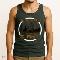 Kayak This Is How I Roll  Tank Top thumb 3