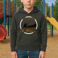 Kayak This Is How I Roll  Kids Hoodie thumb 2