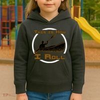 Kayak This Is How I Roll  Kids Hoodie thumb 3
