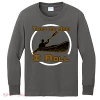 Kayak This Is How I Roll  Kids Long Sleeve Shirt thumb 0