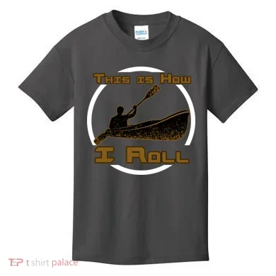Kayak This Is How I Roll  Kids T-Shirt
