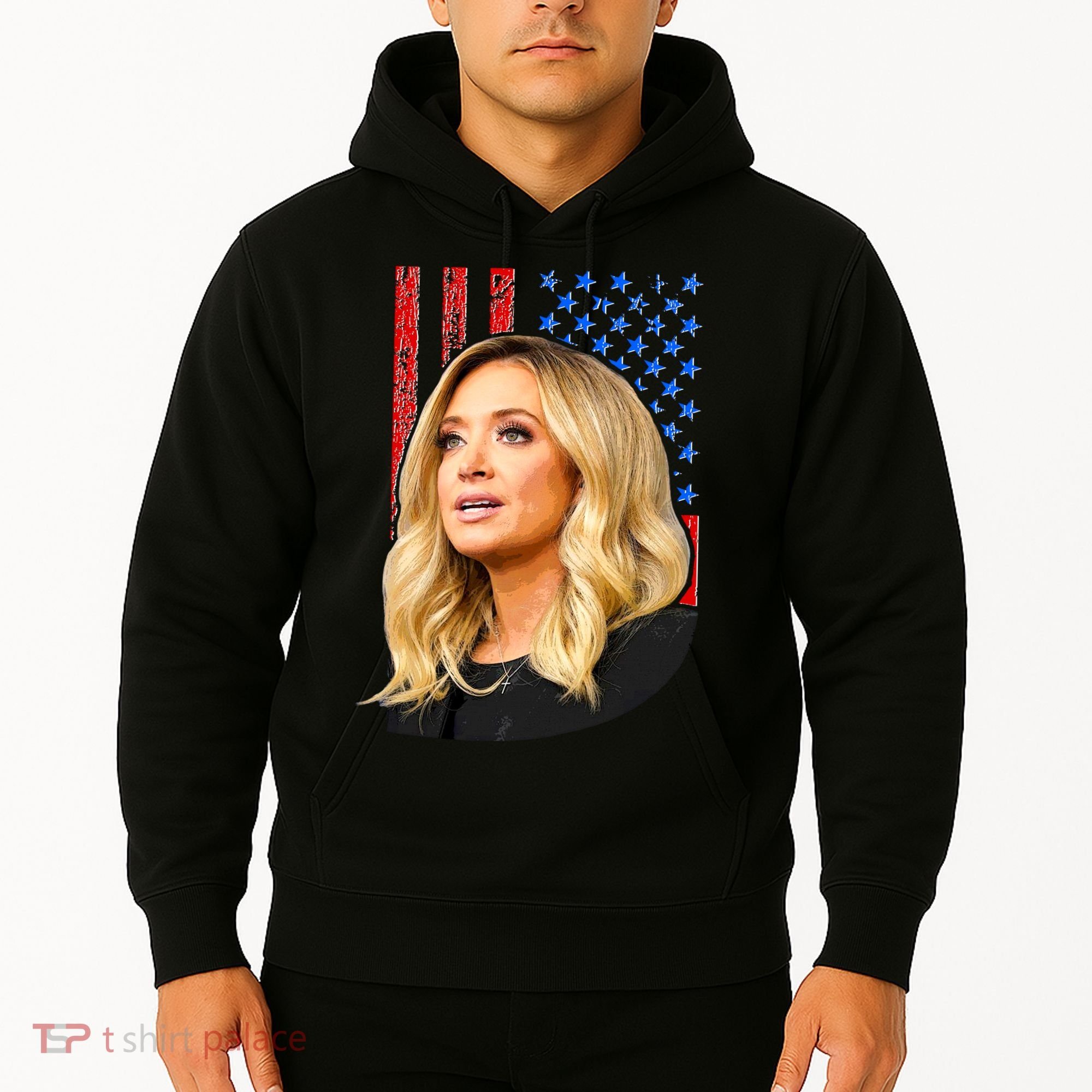 Kayleigh McEnany USA Flag Hoodie