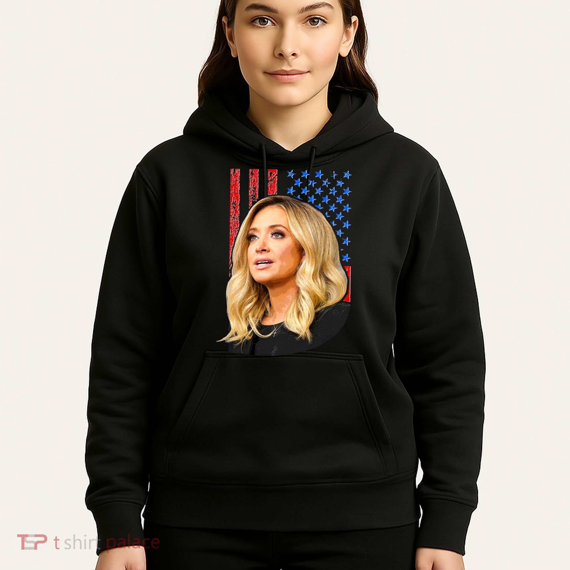 Kayleigh McEnany USA Flag Hoodie