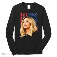 Kayleigh McEnany USA Flag Long Sleeve Shirt thumb 0