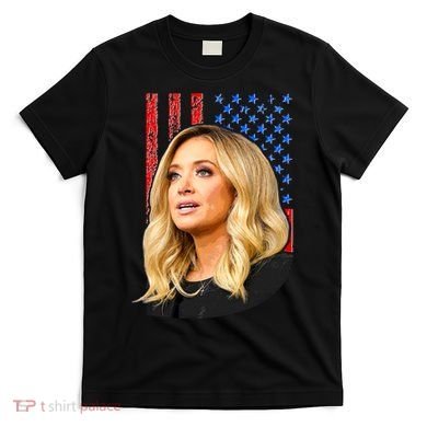 Kayleigh McEnany USA Flag T-Shirt